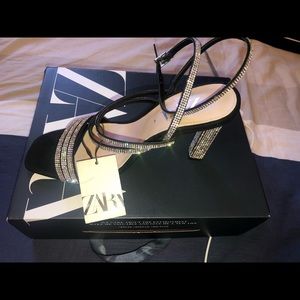 Zara diamond shoes